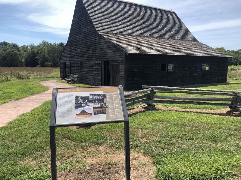 Why Is This Barn Here? Marker image. Click for full size.
