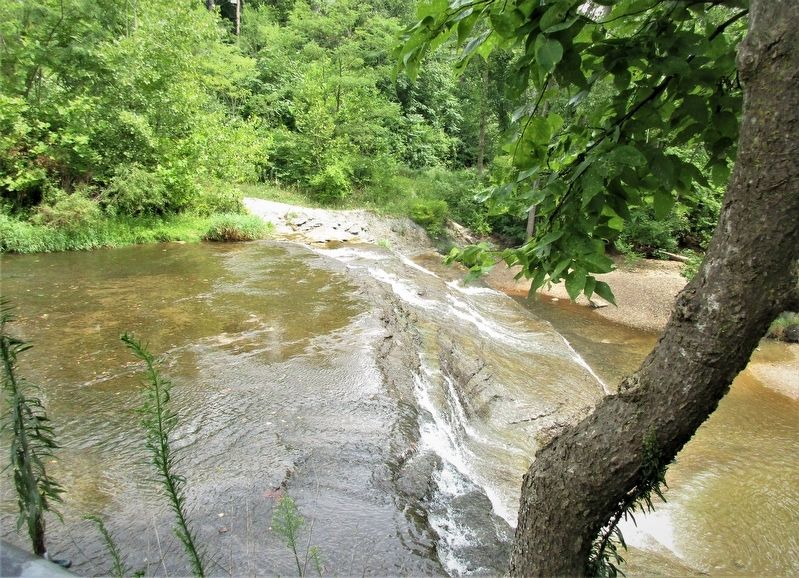 Thistlethwaite Falls Marker image. Click for full size.