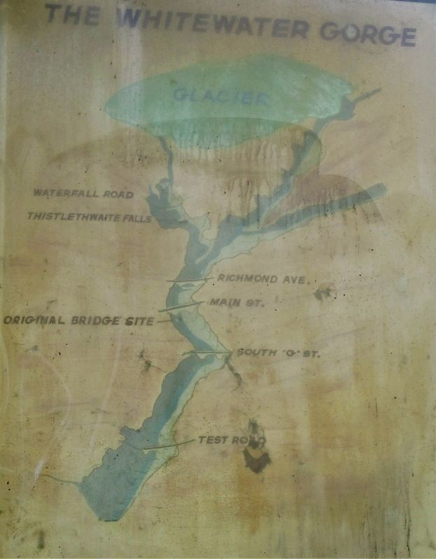 Thistlethwaite Falls Marker image. Click for full size.