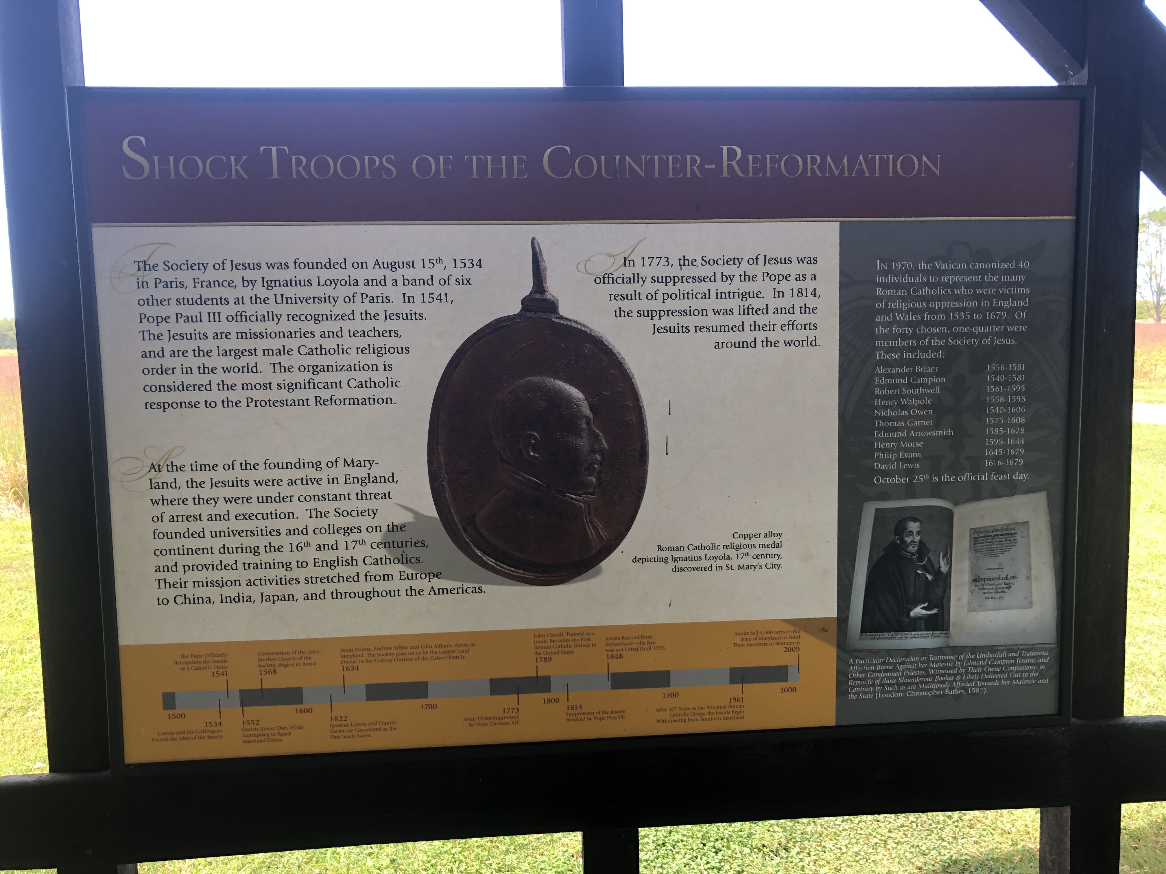 Shock Troops of the Counter-Reformation Marker