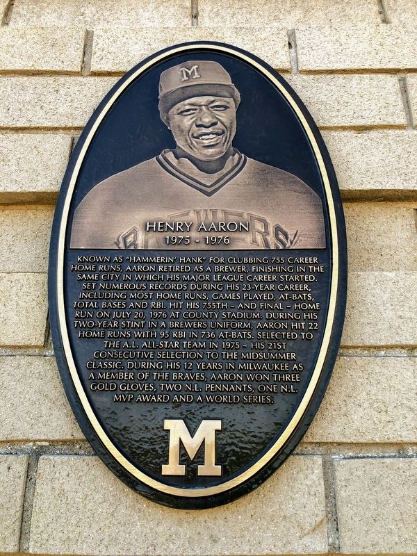 Henry Aaron Marker image. Click for full size.