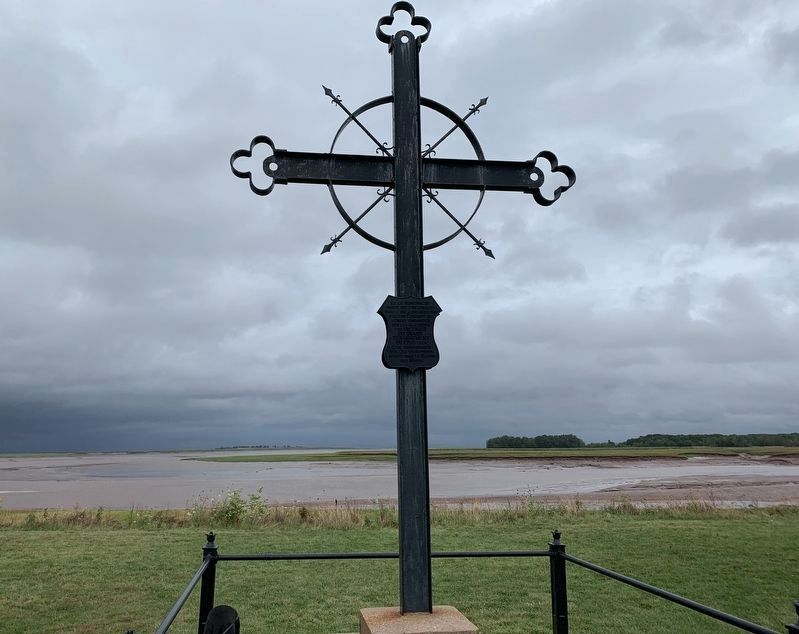 Horton Landing Cross Marker image. Click for full size.