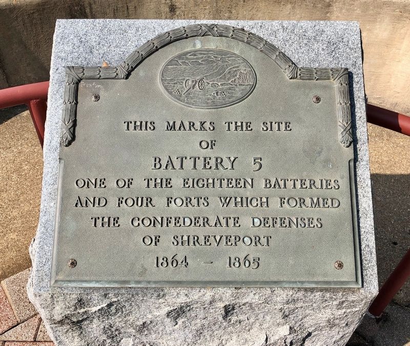 This Marks the Site of Battery 5 Marker image. Click for full size.