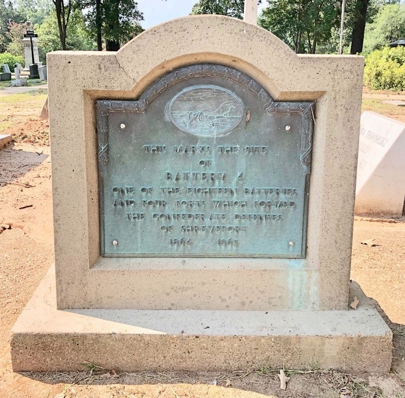 This Marks the Site of Battery 4 Marker image. Click for full size.