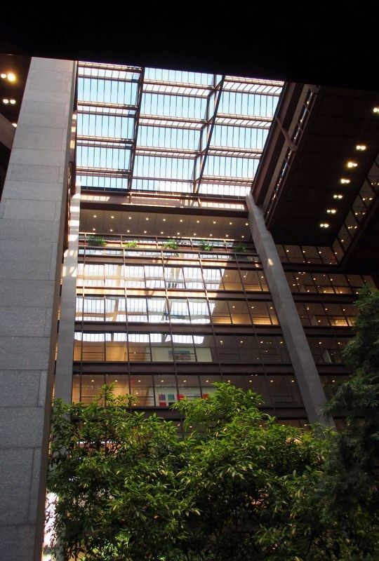 Ford Foundation Building skylight image. Click for full size.