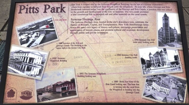 Pitts Park Marker. Click for full size. Pitts Park Marker image. Click for full size.
