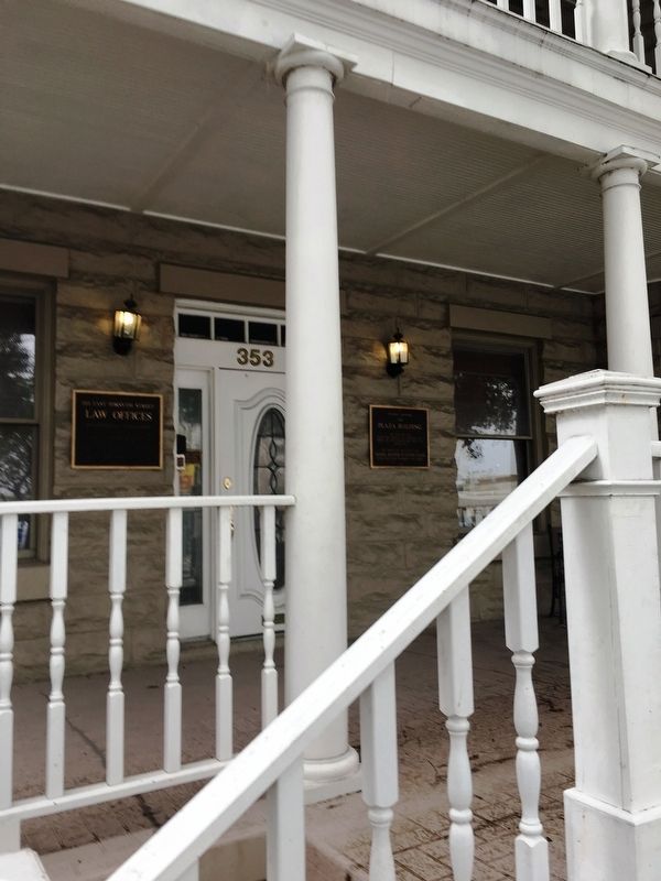 The Plaza Building Marker. Click for full size. The Plaza Building Marker image. Click for full size.