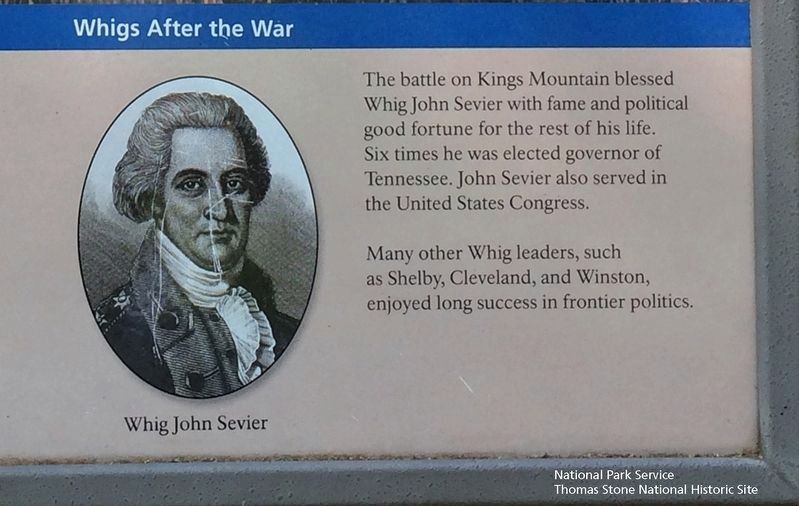 American Victors Marker's inset which is called "Whigs After the War." image. Click for full size.