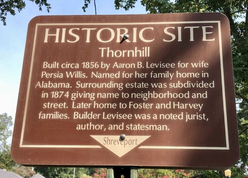 Thornhill Marker. Click for full size. Thornhill Marker image. Click for full size.