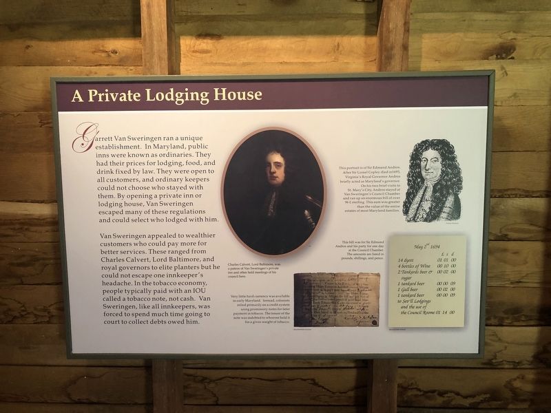 A Private Lodging House Marker image. Click for full size.