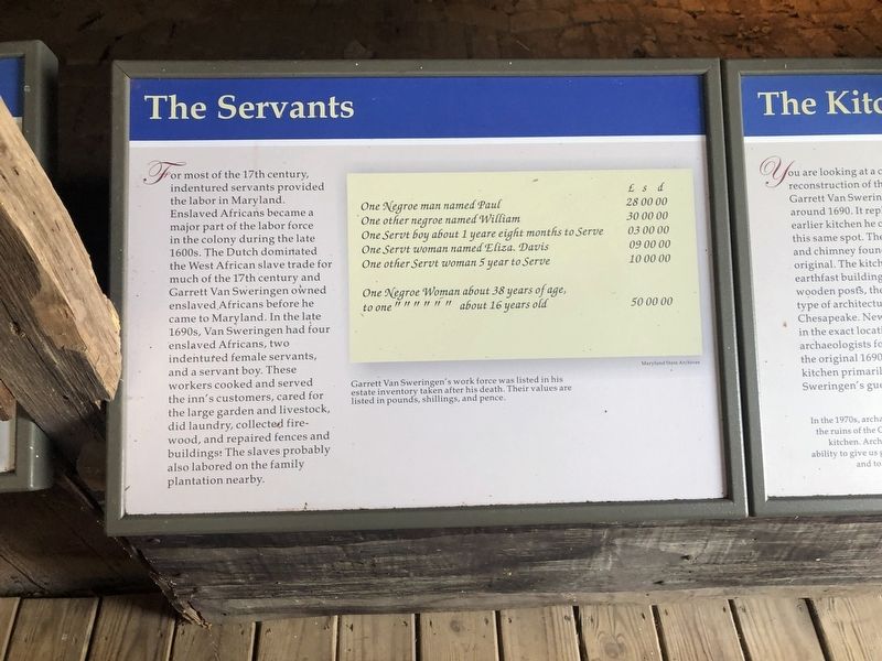 The Servants Marker image. Click for full size.