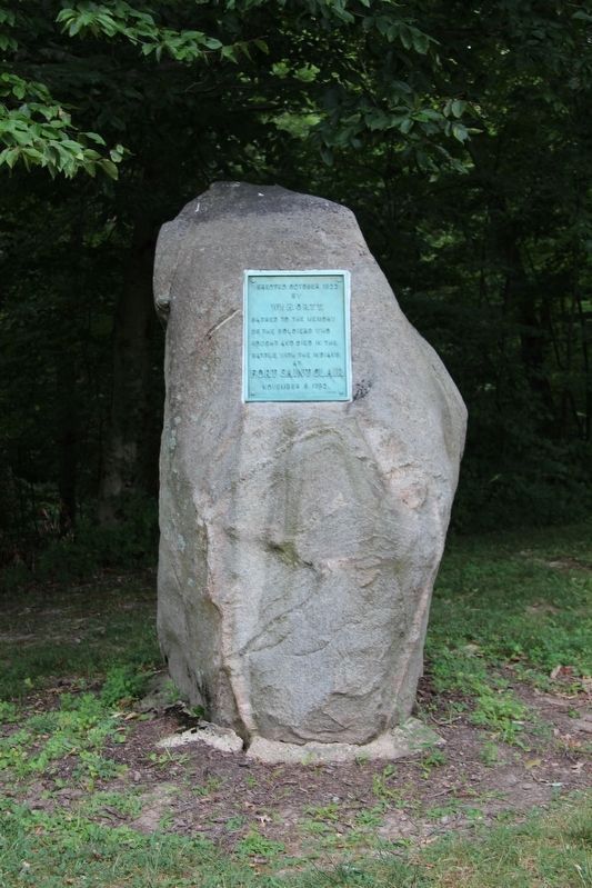 Ortt Fort Saint Clair Memorial image. Click for full size.