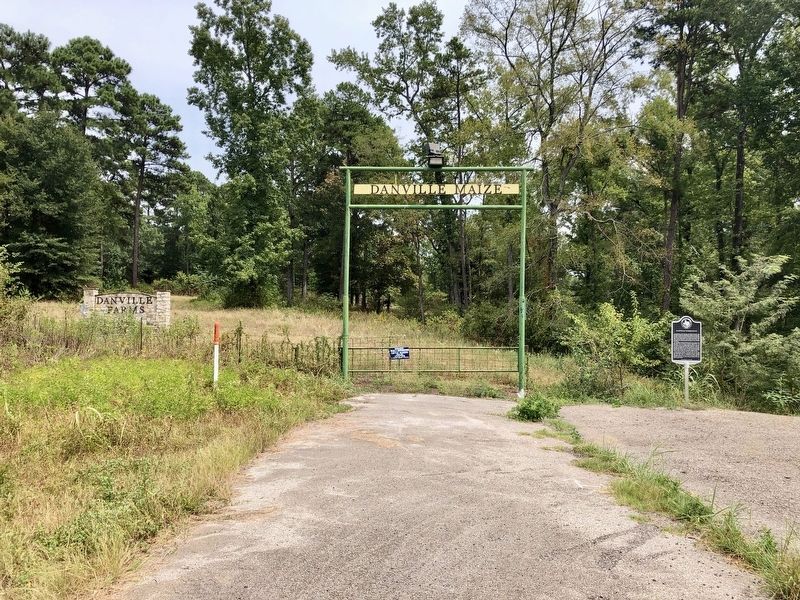 Danville Community Marker at Danville Farms. image. Click for full size.