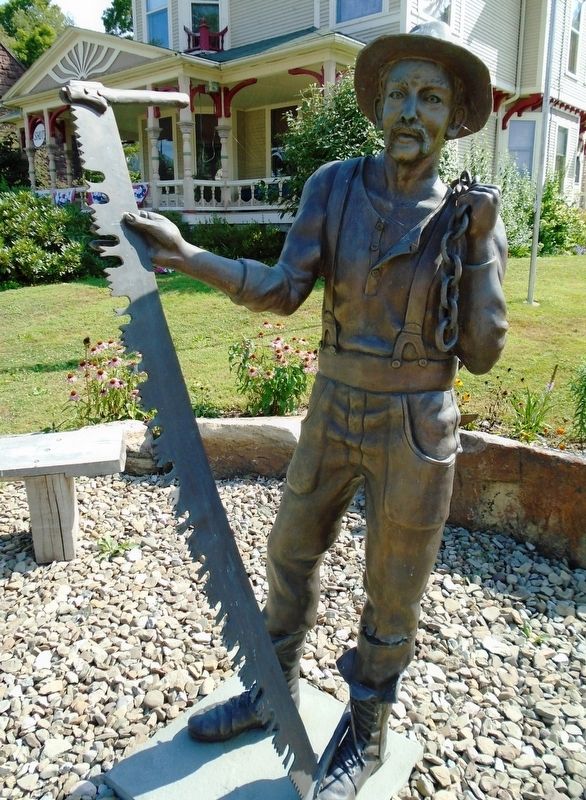 When Timber Was King Statue. Click for full size. When Timber Was King Statue image. Click for full size.