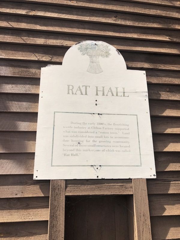 Rat Hall Marker image. Click for full size.
