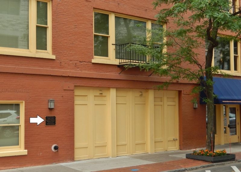 Daniel Webster's "Syracuse Speech" Marker (<i>wide view</i>). Click for full size. Daniel Webster's "Syracuse Speech" Marker (<i>wide view</i>) image. Click for full size.