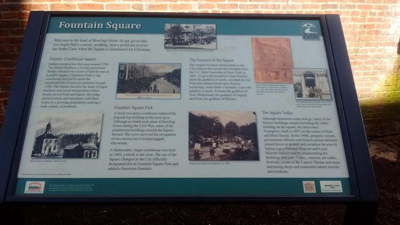 Fountain Square Marker image. Click for full size.