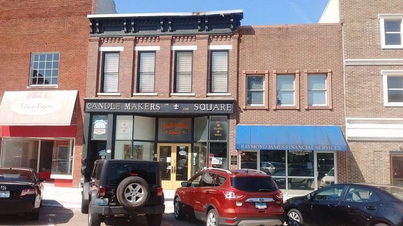 Covington Building Marker. Click for full size. Covington Building Marker image. Click for full size.