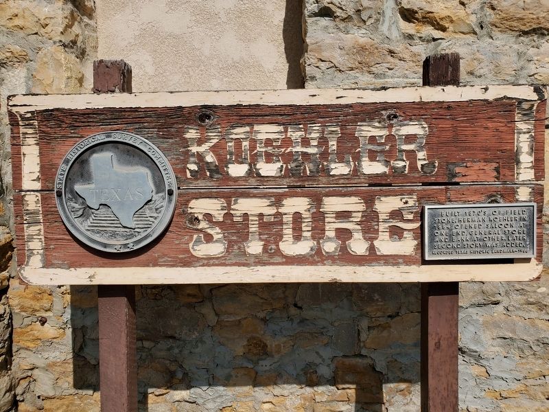 Koehler's Saloon and Store Marker image. Click for full size.