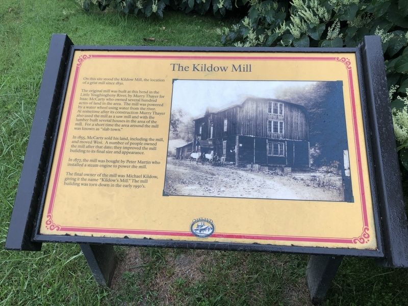 The Kildow Mill Marker image. Click for full size.