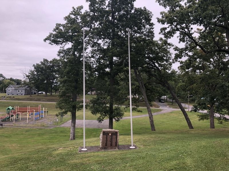 Garrett County's Honored War Dead Marker. Click for full size. Garrett County's Honored War Dead Marker image. Click for full size.