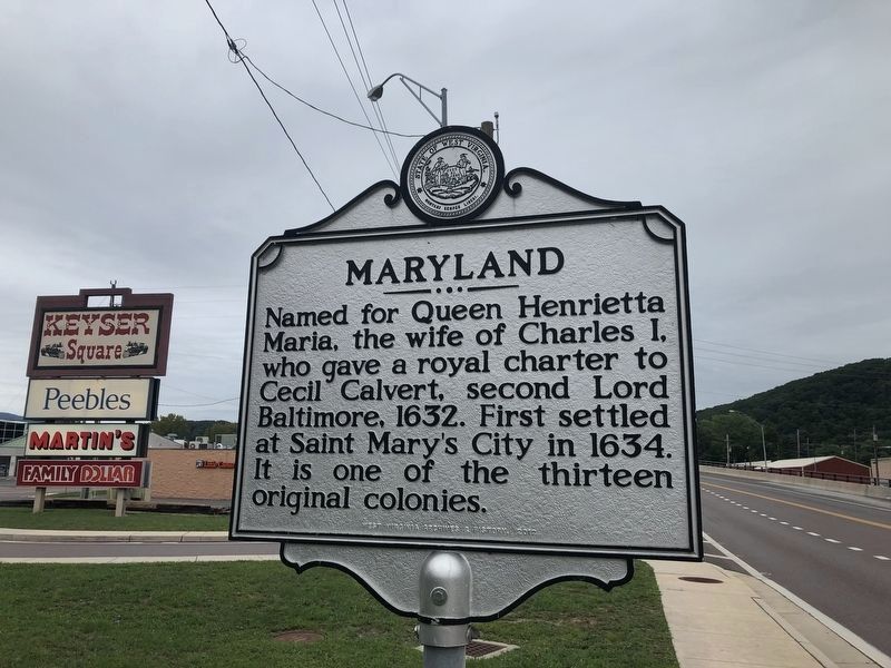 Maryland Marker image. Click for full size.