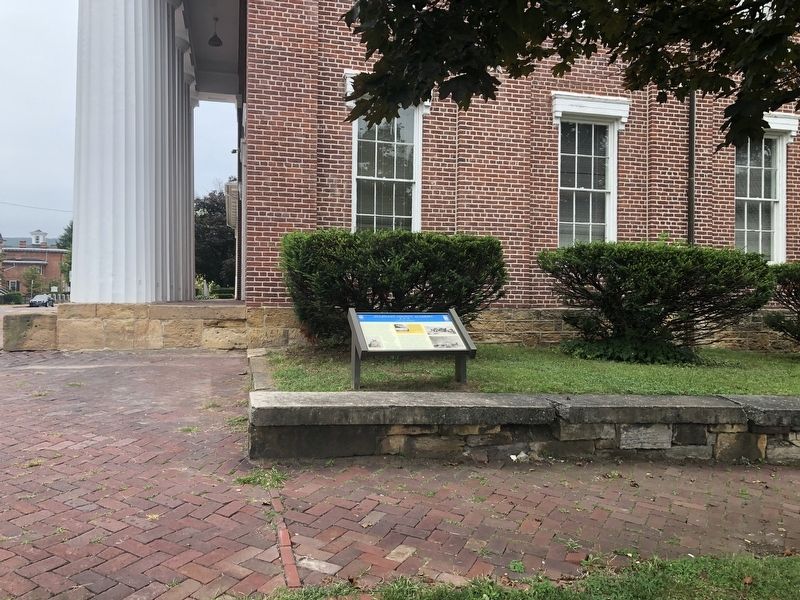 Allegany County Academy Marker. Click for full size. Allegany County Academy Marker image. Click for full size.