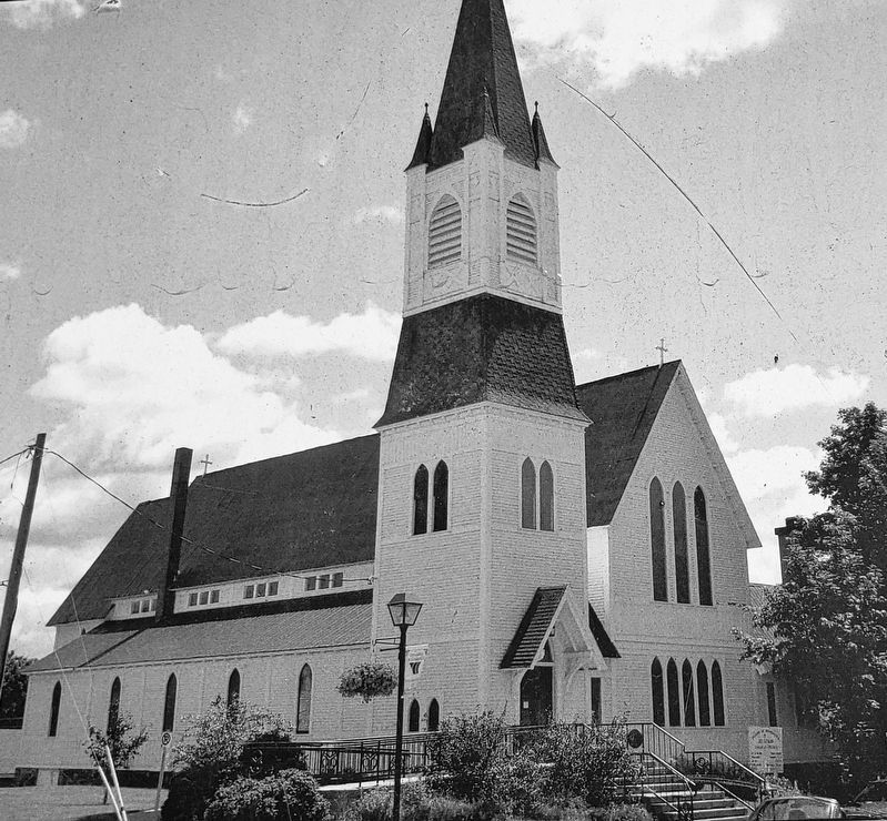 Marker detail: Church photograph image. Click for full size.