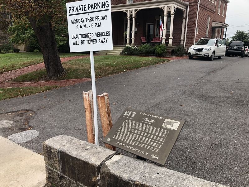 The Fort Bastions Marker image. Click for full size.