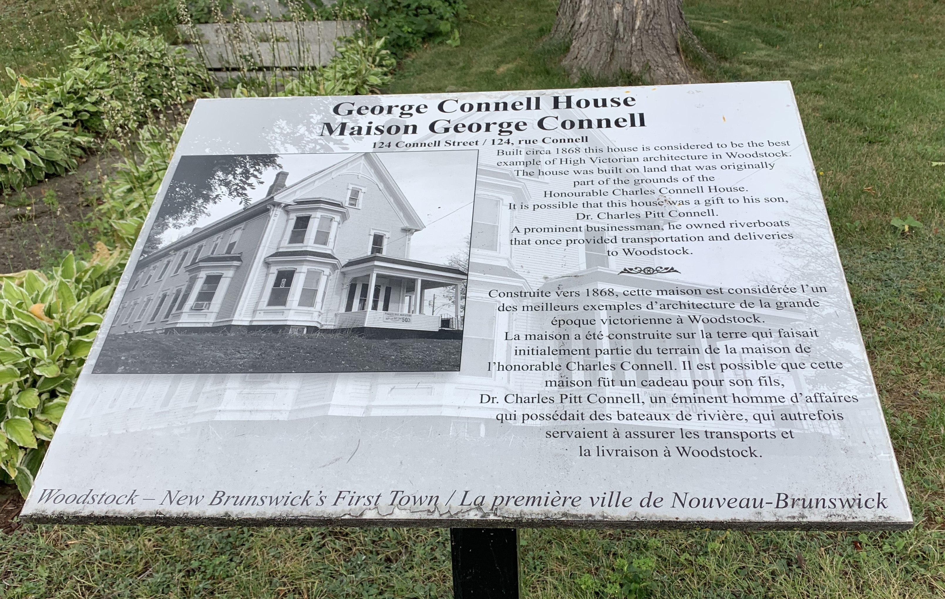 George Connell House Marker
