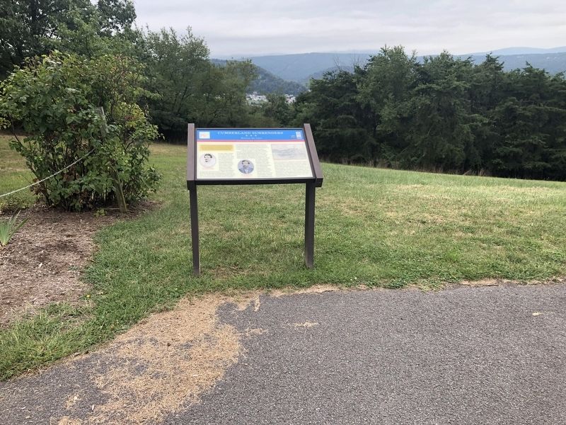 Cumberland Surrenders Marker image. Click for full size.