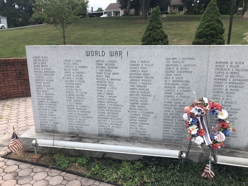 Hancock Veterans Memorial image. Click for full size.