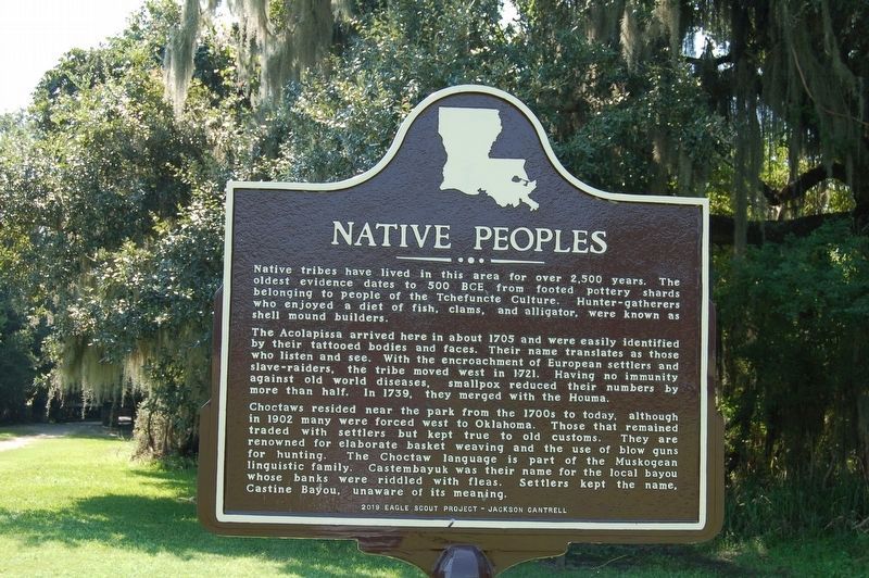 Native Peoples Marker image. Click for full size.
