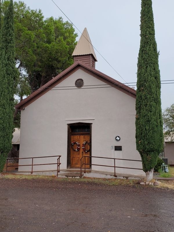 Fort Davis United Methodist Church image. Click for full size.