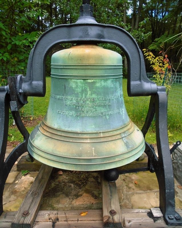 Sacred Heart Church Bell image. Click for full size.