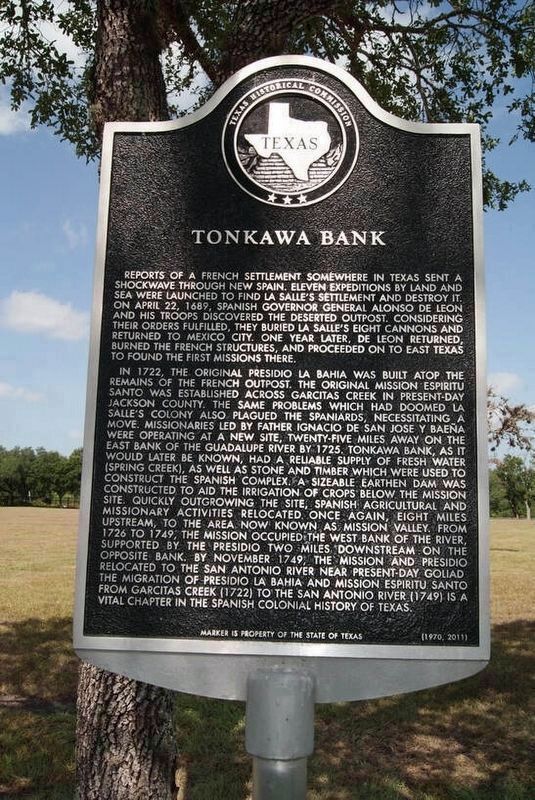 Tonkawa Bank Marker image. Click for full size.
