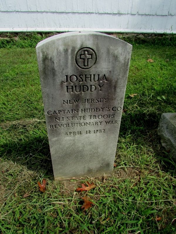 Grave of Captain Joshua Huddy image. Click for full size.