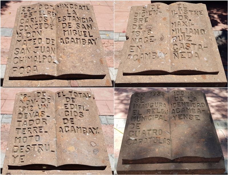 History of Acambay Marker. Click for full size. History of Acambay Marker image. Click for full size.