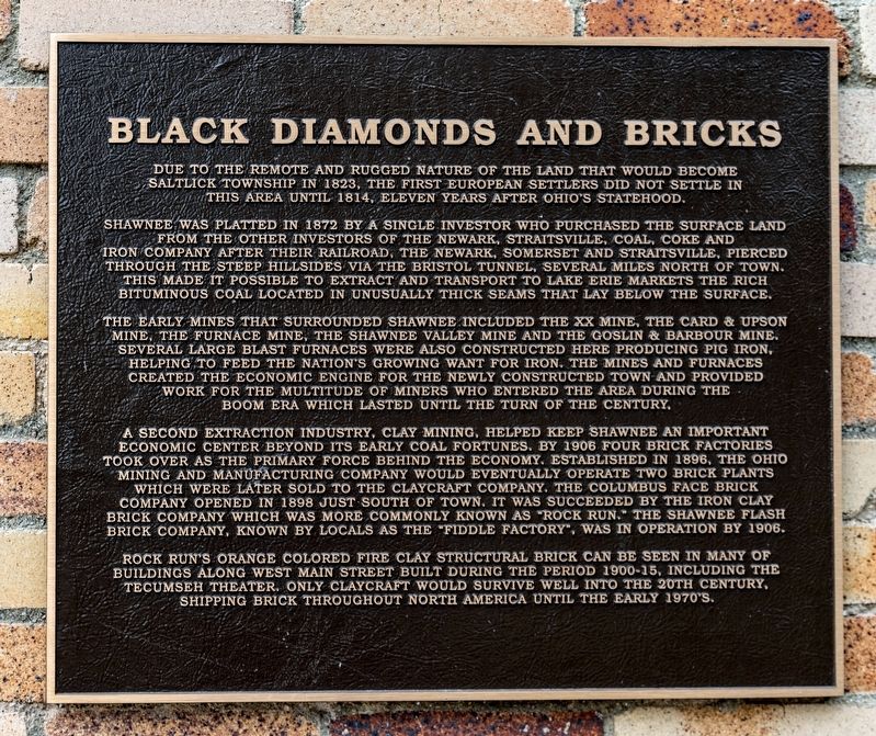 Black Diamonds and Bricks Tablet image. Click for full size.