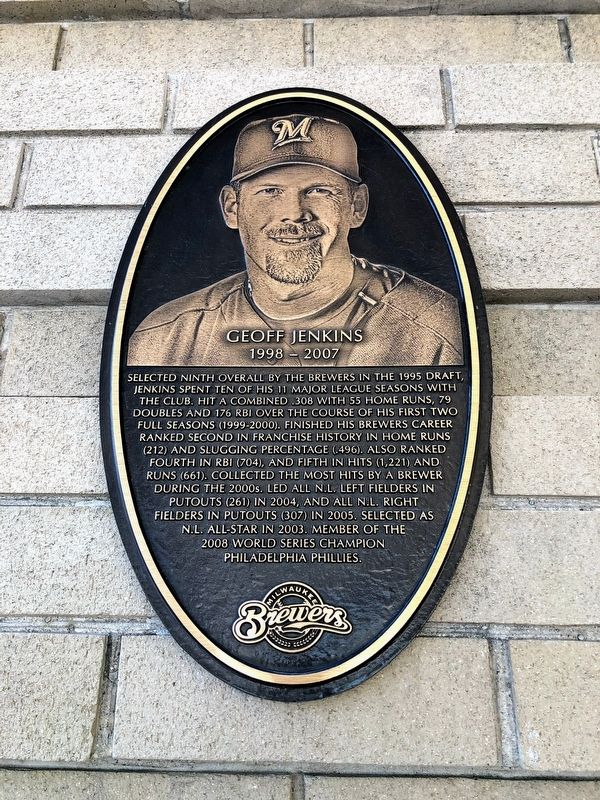 Geoff Jenkins Marker image. Click for full size.