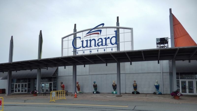 Cunard Centre (<i>located south of monument</i>). Click for full size. Cunard Centre (<i>located south of monument</i>) image. Click for full size.
