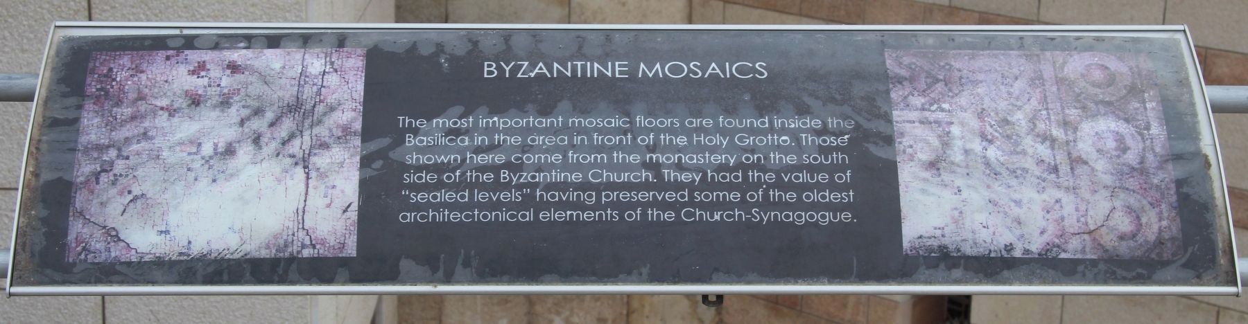 Byzantine Mosaics Marker image. Click for full size.