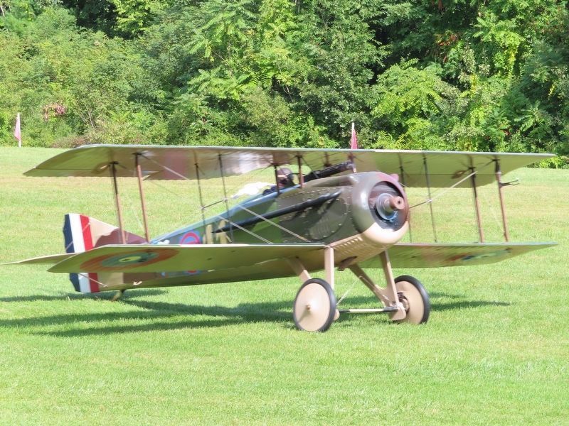 1917 French SPAD VII (reproduction) image. Click for full size.