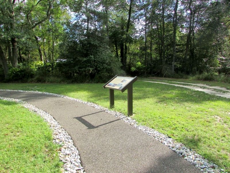 Marker at Cedar Bridge Tavern. Click for full size. Marker at Cedar Bridge Tavern image. Click for full size.