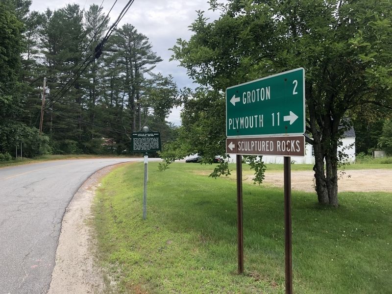 View of Marker looking westerly along Groton Road. image. Click for full size.