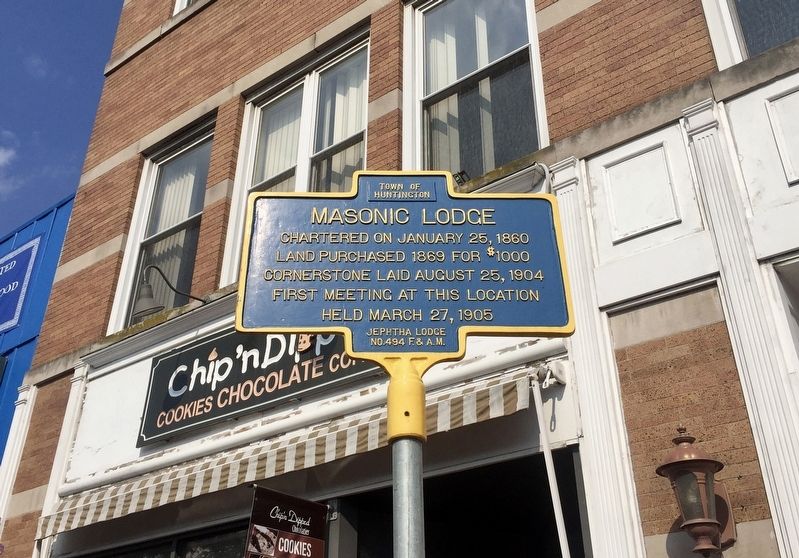 Masonic Lodge Marker. Click for full size. Masonic Lodge Marker image. Click for full size.