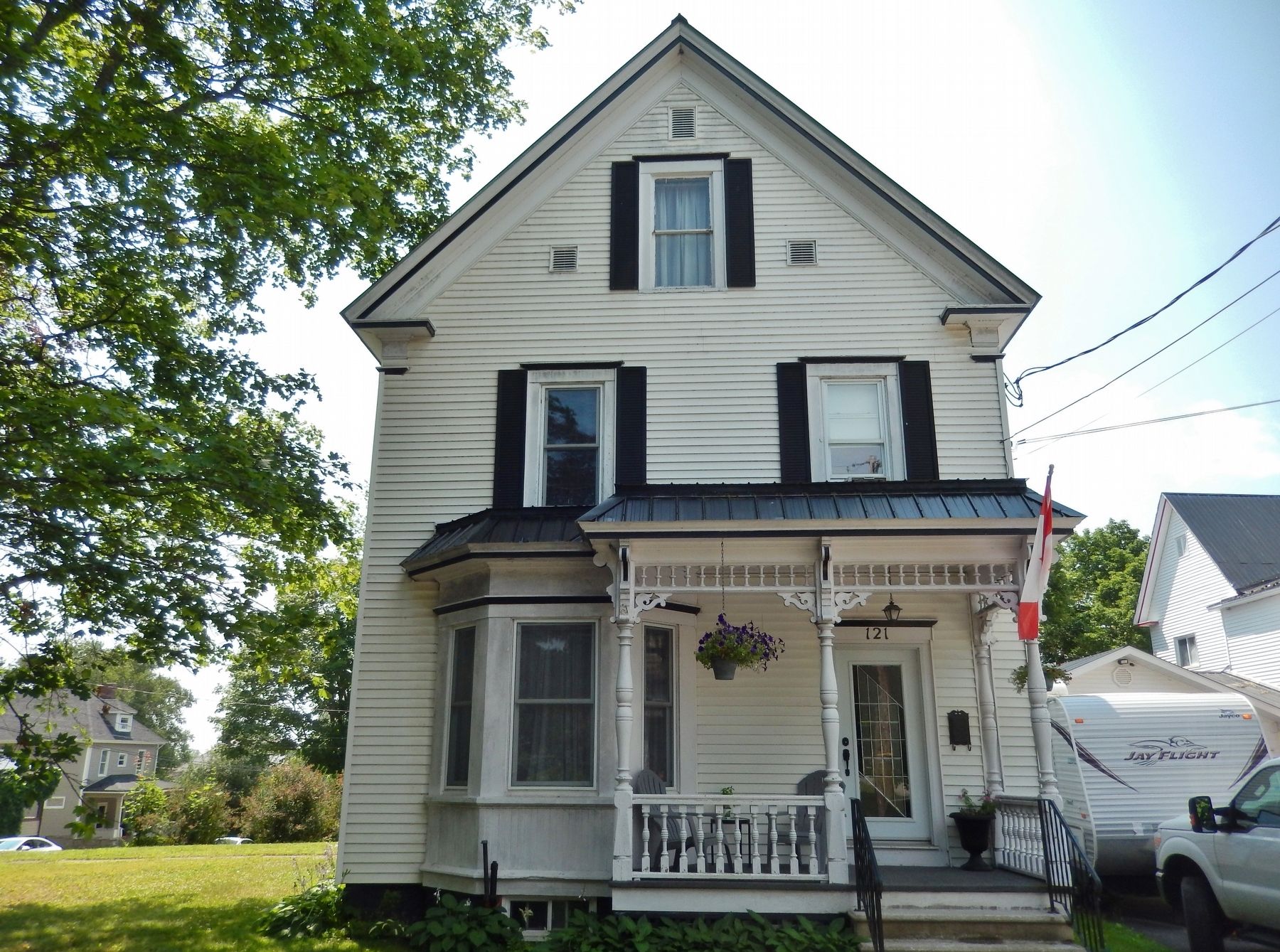Dr. Brown House / Maison du Dr. Brown. Click for full size. Dr. Brown House / Maison du Dr. Brown image. Click for full size.