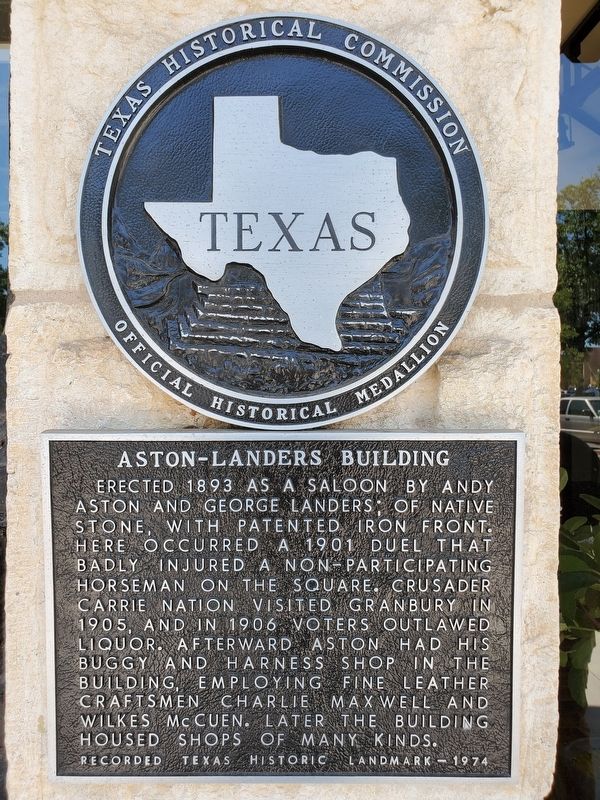 Aston-Landers Building Marker image. Click for full size.