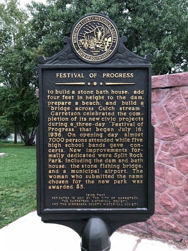 Festival of Progress Marker. Click for full size. Festival of Progress Marker image. Click for full size.