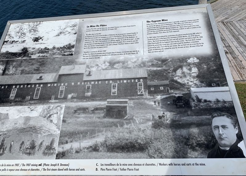 The Gypsum Mine Marker. Click for full size. The Gypsum Mine Marker image. Click for full size.